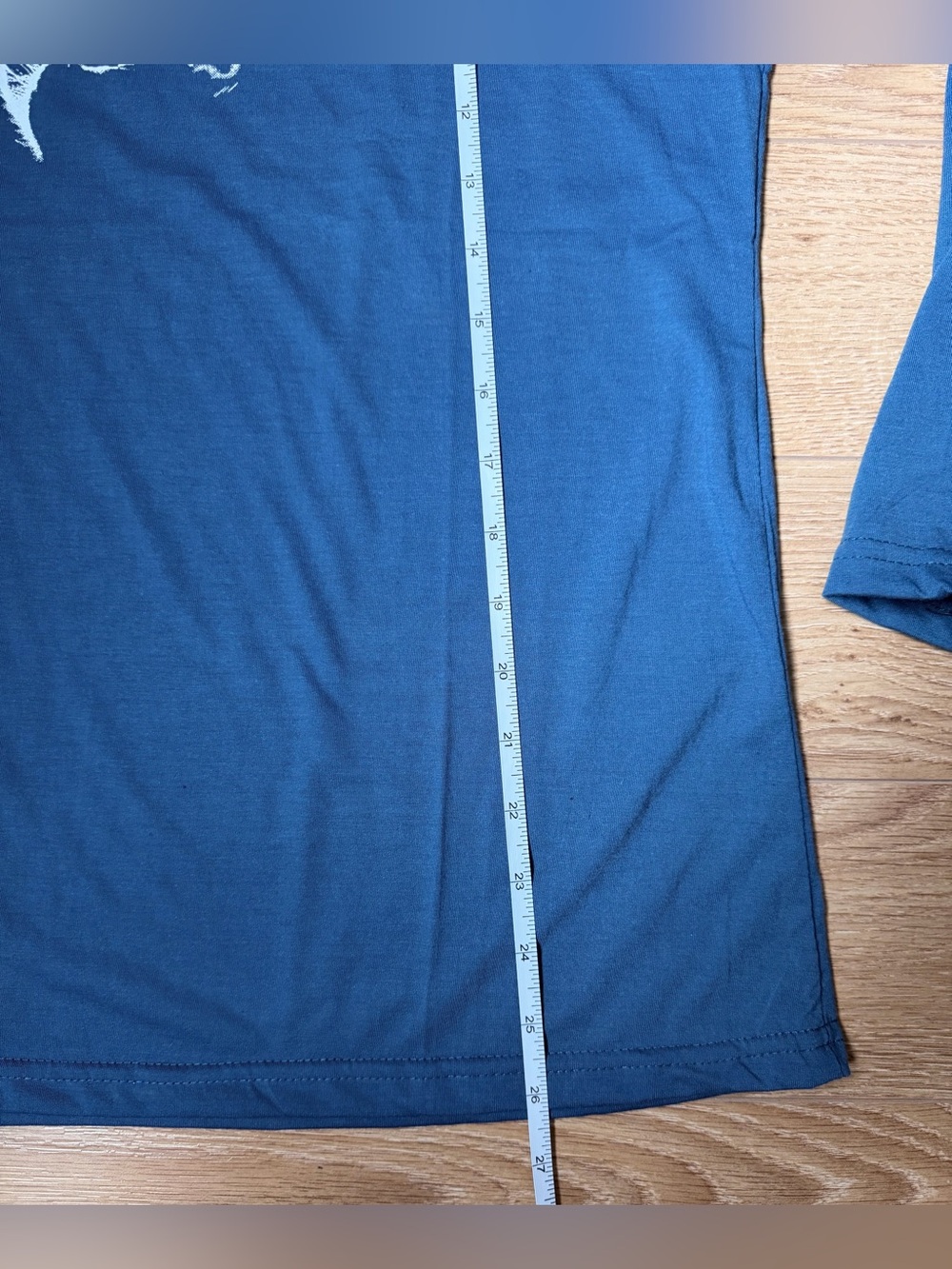 💙 Blue Women's Cat Silhouette Crewneck Long Sleeve Tee - Picture 4 of 4